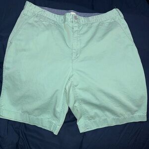 Ralph Lauren Light Green Men's Flat Front Shorts